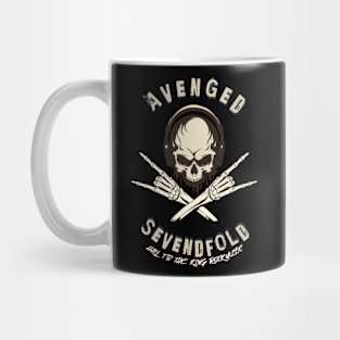 retro house of avenged v6 Mug